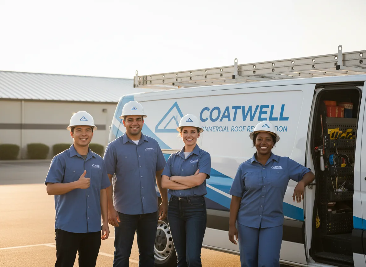 Commercial roof coating company in Falkner, MS